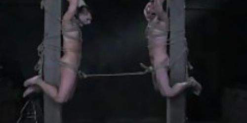 Két meleg izomagy a legvadabb kötözésben